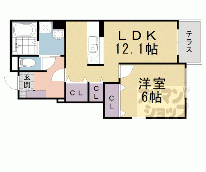 【ディアコート】間取