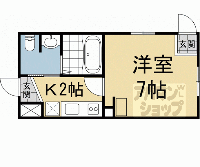 【セレーノ御前蛸薬師】間取