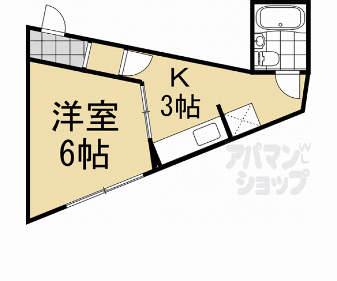 【五条グリーンハイツ】間取