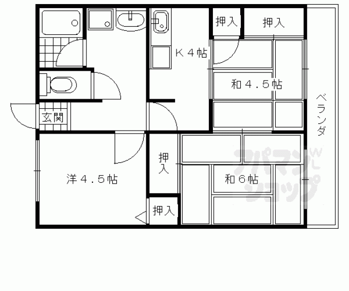 【ＯＮコーポ】間取