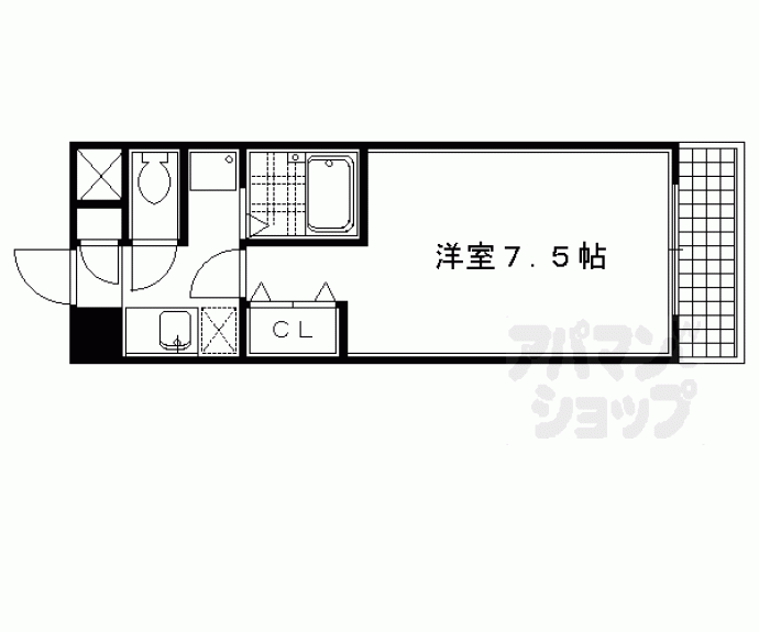 【デプレ北野】間取