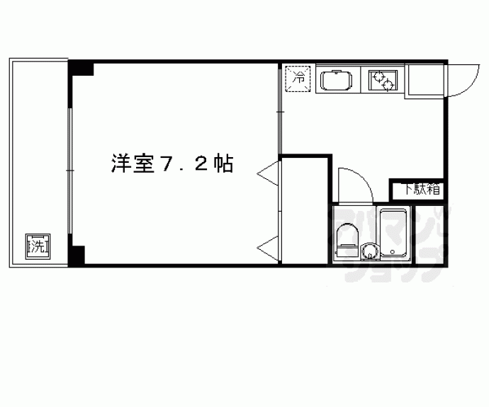 【シャトー梅津】間取