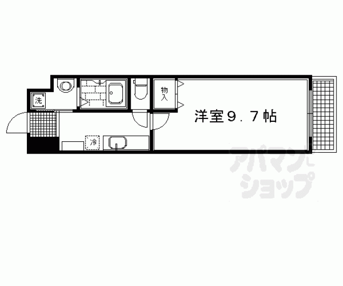 【Ｂｏ・上七軒】間取