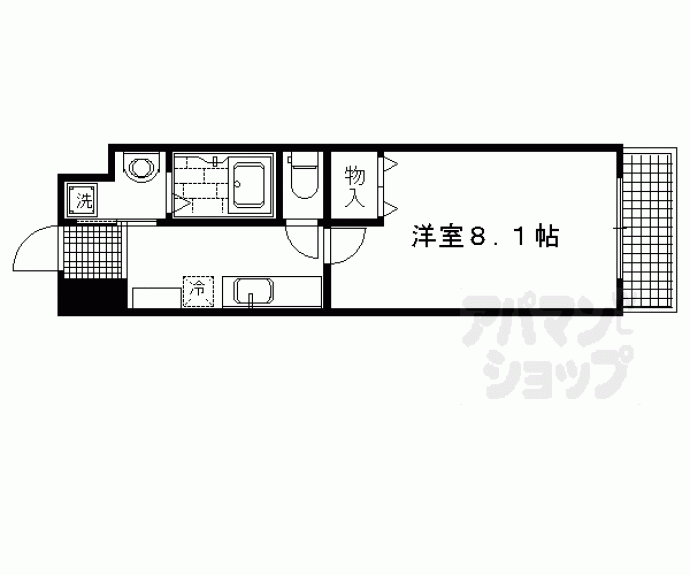 【Ｂｏ・上七軒】間取
