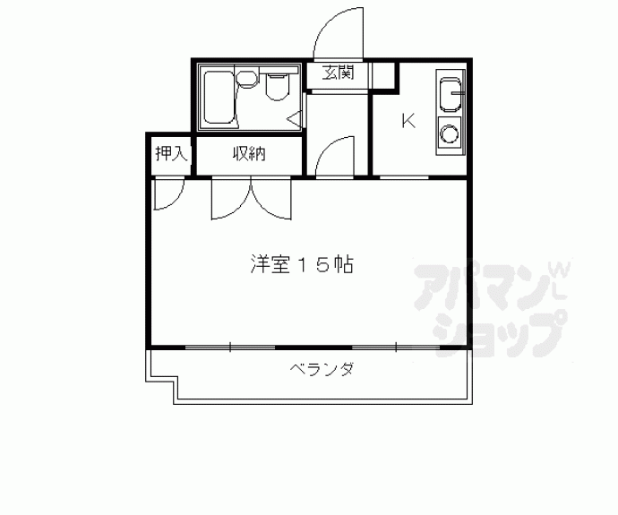 【メゾン・ドゥ・ペッシュ】間取