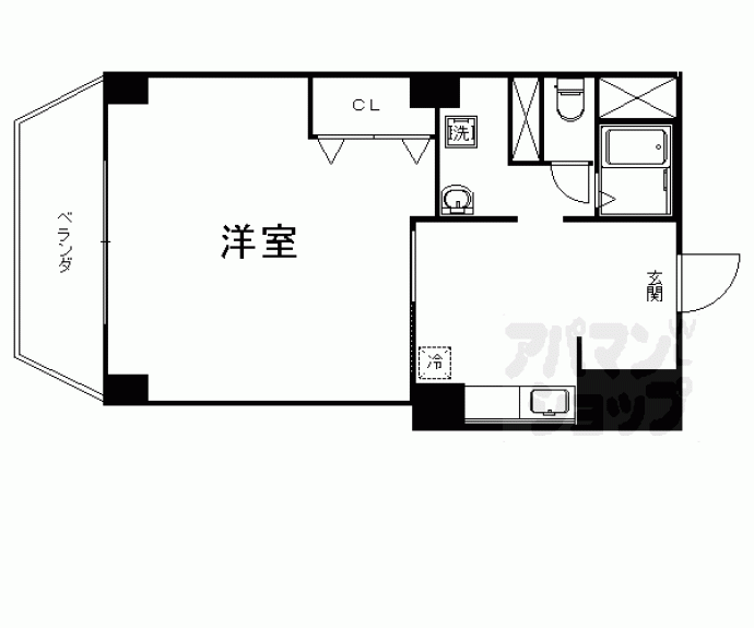 【二条プラザ】間取