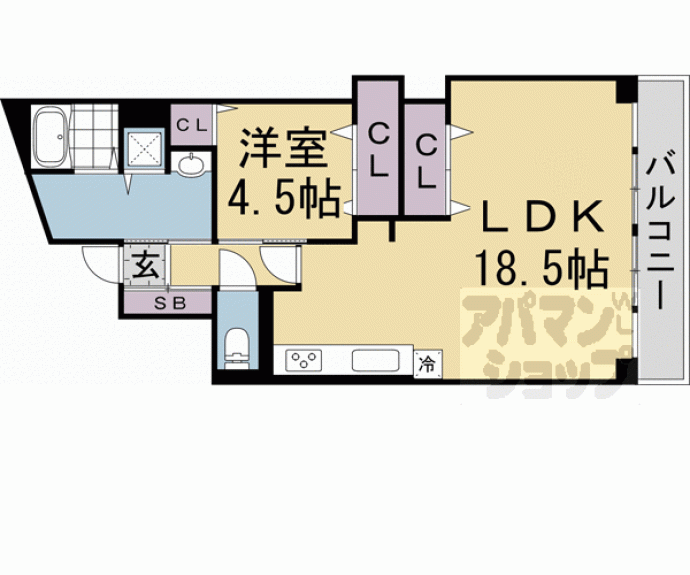 【二条プラザ】間取