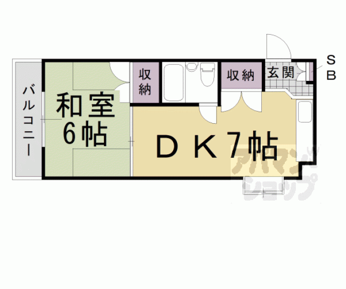 【第2リビング家紋】間取