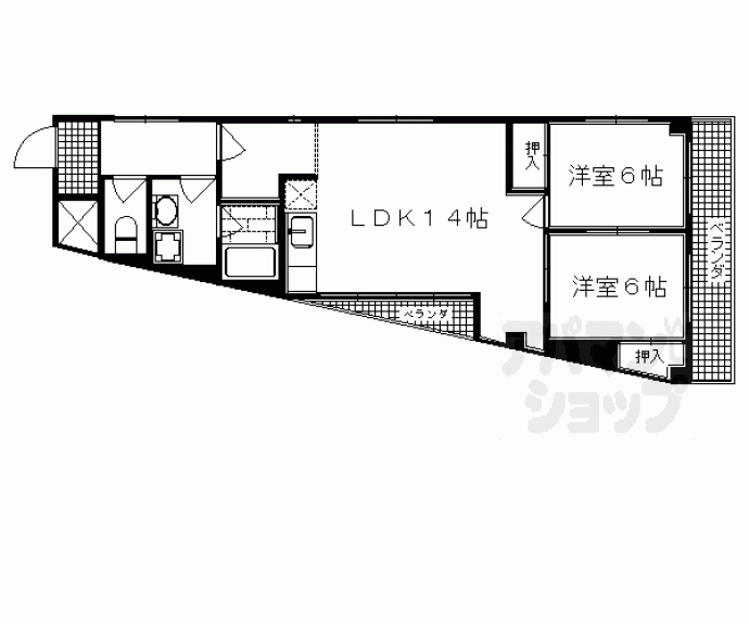 【リーブル一ノ井】間取