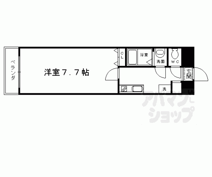 【アビターレ油小路】間取