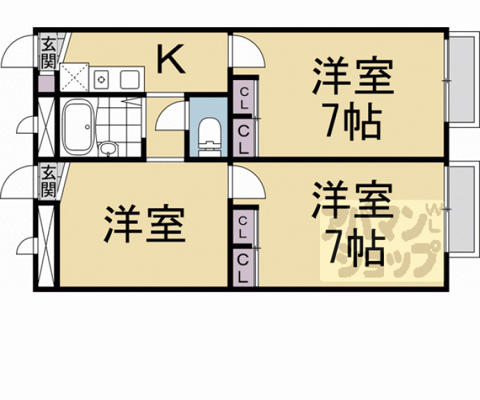 【モンテローザ】間取