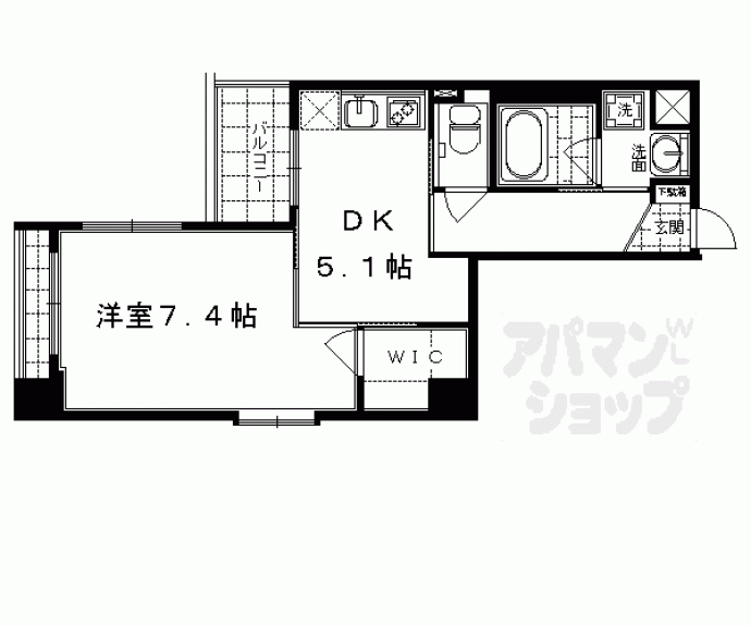 【ベラジオ富小路】間取