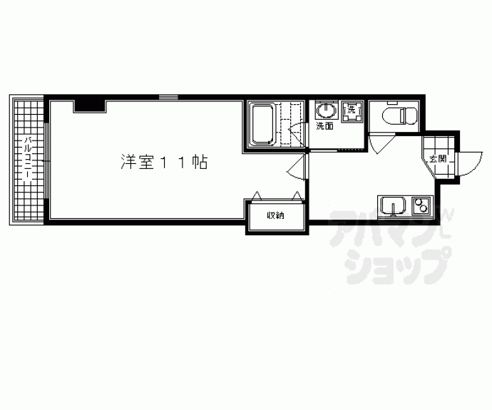 【エベンエゼル三条】間取