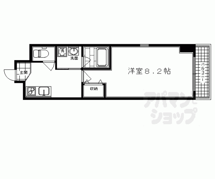 【エベンエゼル三条】間取