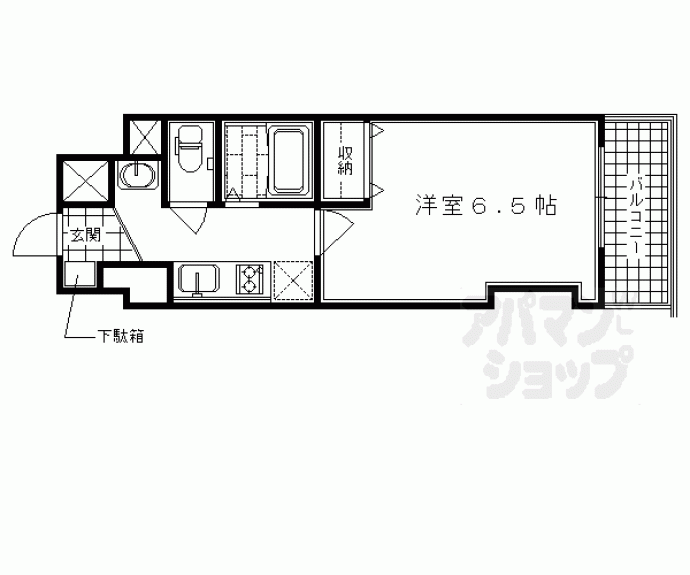 【Ｔ｀ｓ　Ｃａｓａ　御幸町】間取