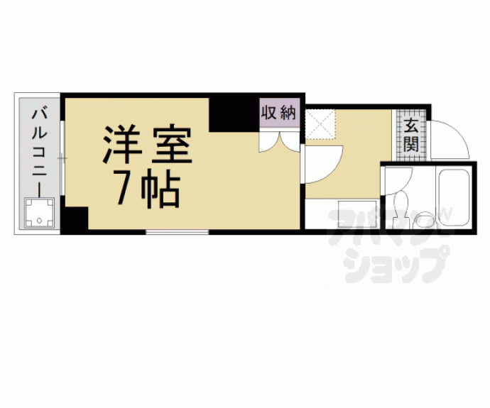 【ＧＲＡＮＤＶＡＬＵＥ四条烏丸】間取