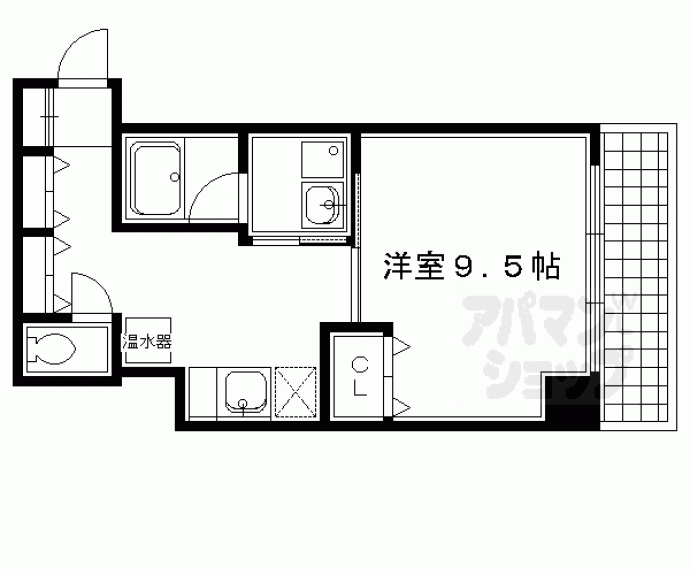 【グランレブリー室町六角】間取