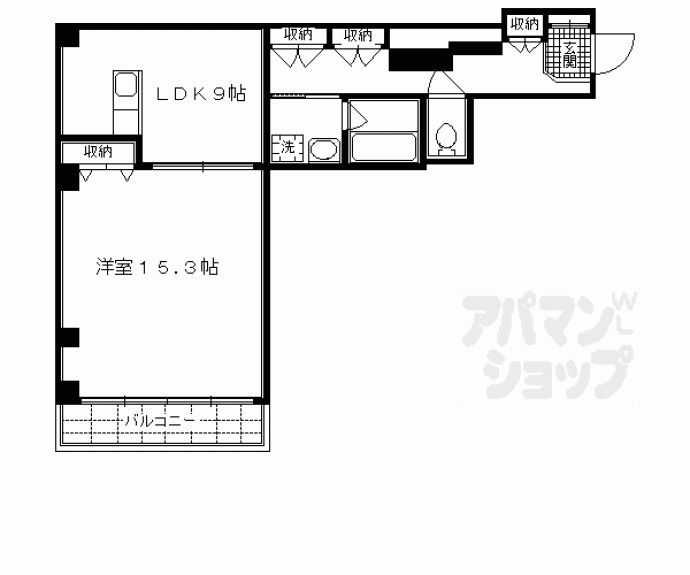 【グランレブリー室町六角】間取