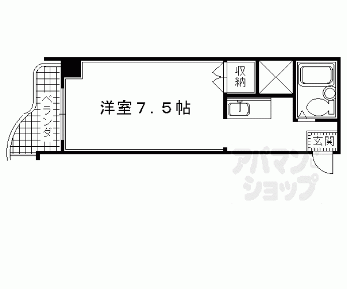 【四条敷島ビル】間取