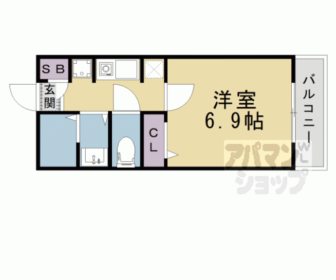 【四条敷島ビル】間取