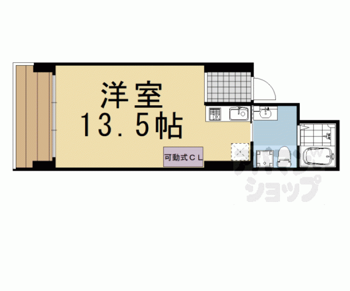 【レジデンシャル四条蟷螂山】間取