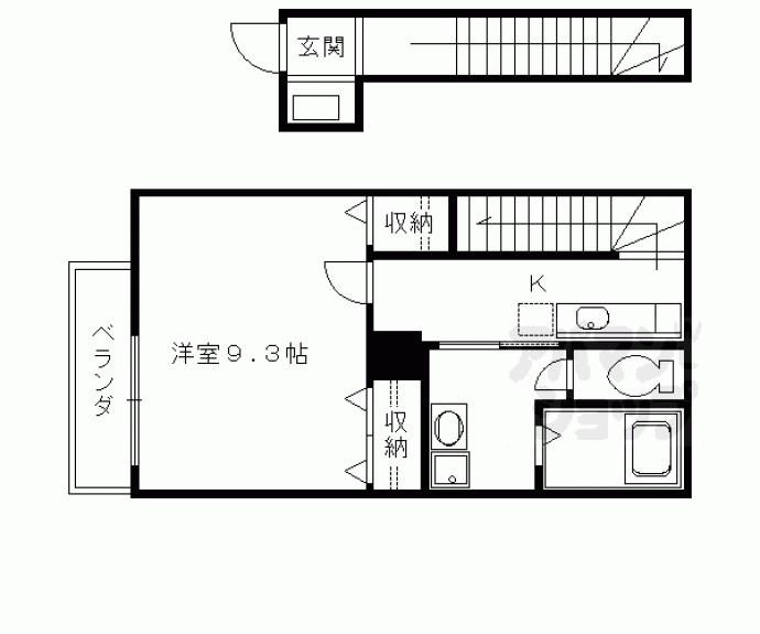 【シャーメゾン壬生】間取