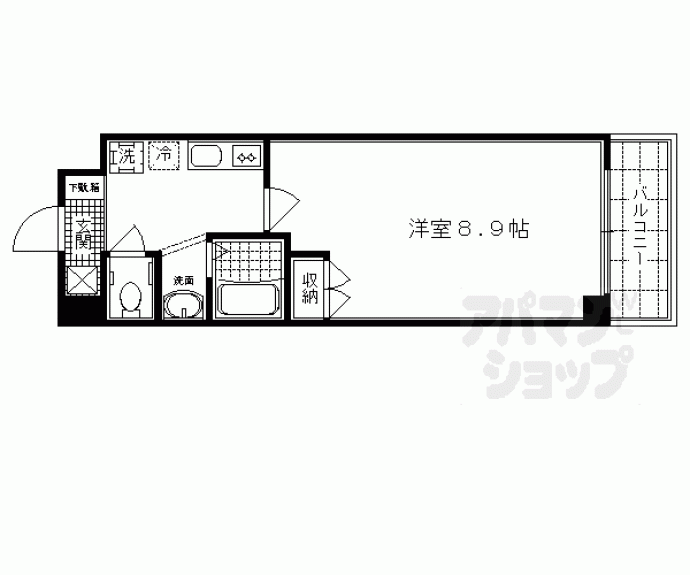【ファミユ白川】間取