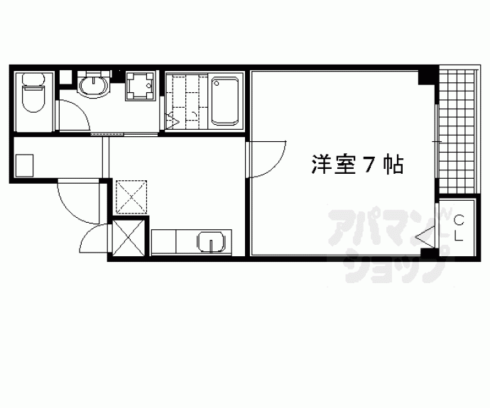 【ＮＥＸＴ　ＳＴＡＧＥ　烏丸御池】間取