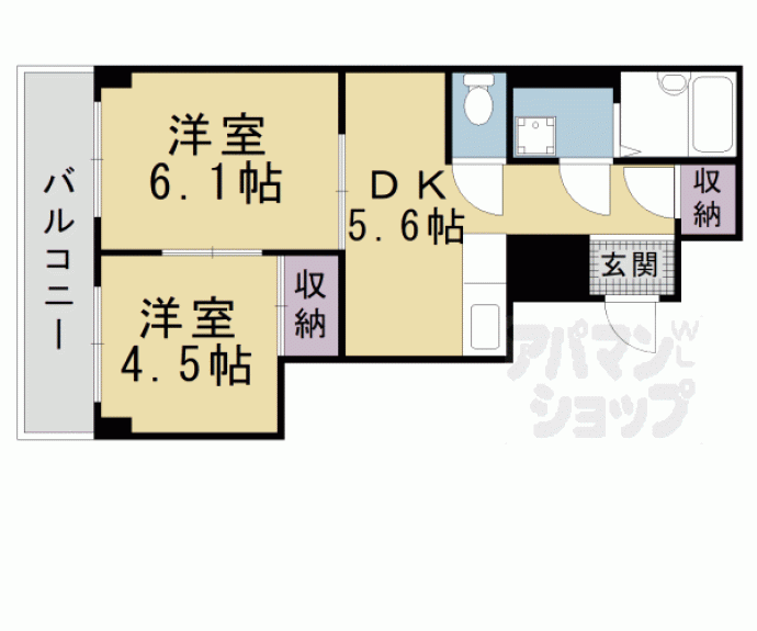 【ソレーユ村田】間取