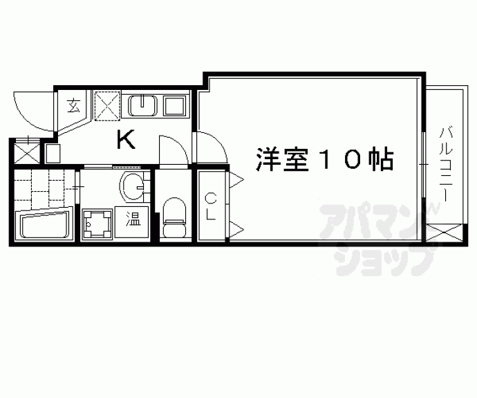 【バインオークサーティーン】間取