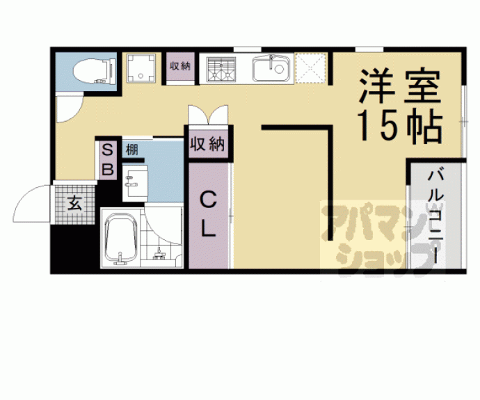 【アーバネックス東山三条】間取