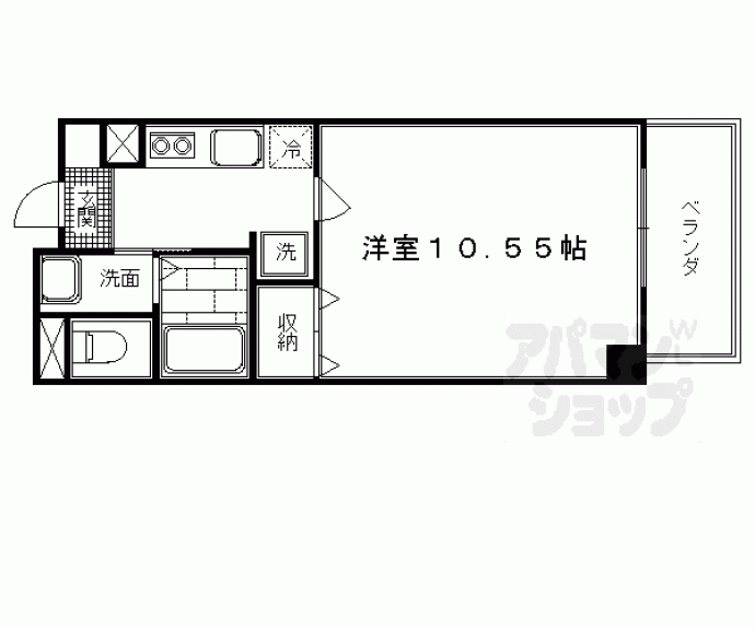 【エターナル高辻】間取