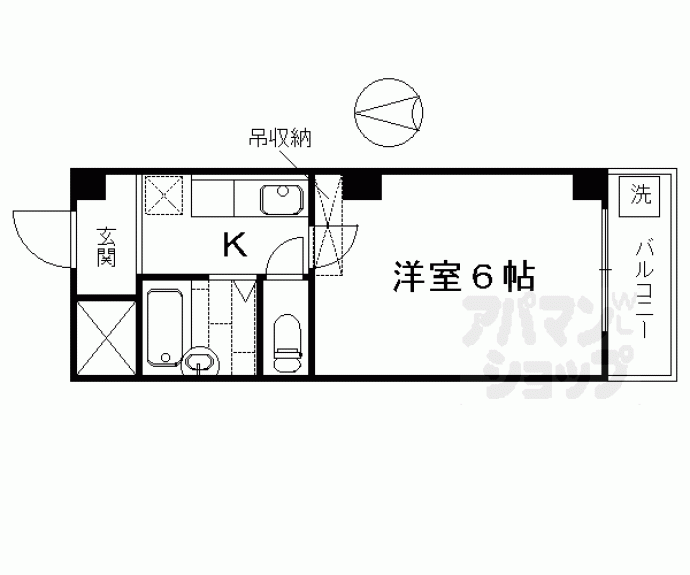 【パッセージＳ】間取