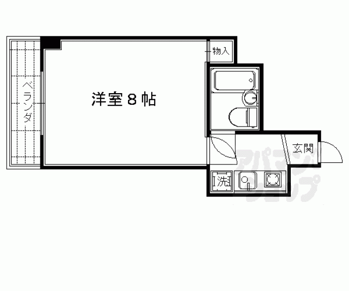 【近畿シティハウス】間取