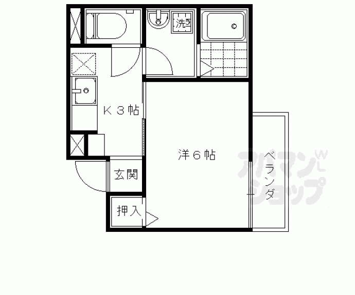 【ラ・クージュ】間取