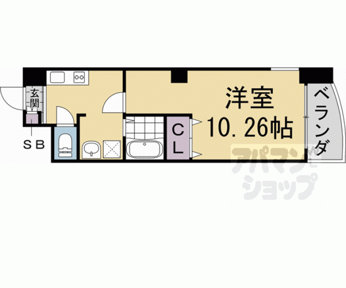 【木屋町ビル】間取