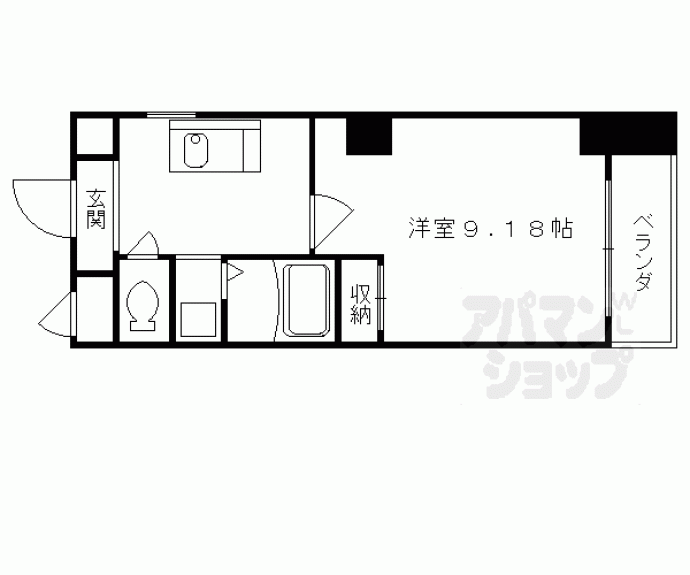 【木屋町ビル】間取