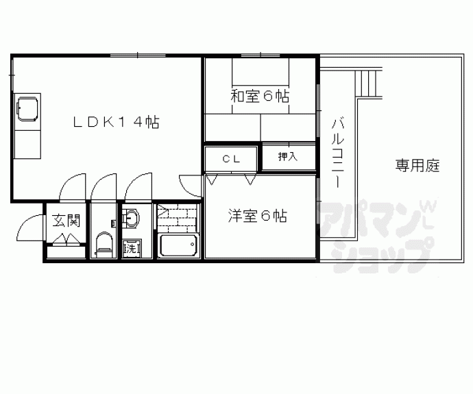【アベニュー21】間取