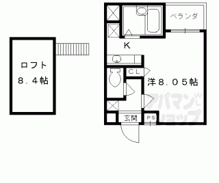 【メディナ西大路ＩＩ】