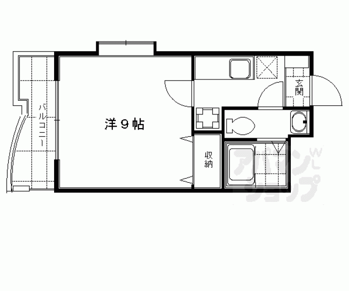 【メゾン・メロディア】間取