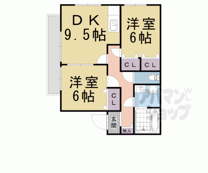 【リュ・クレール】間取