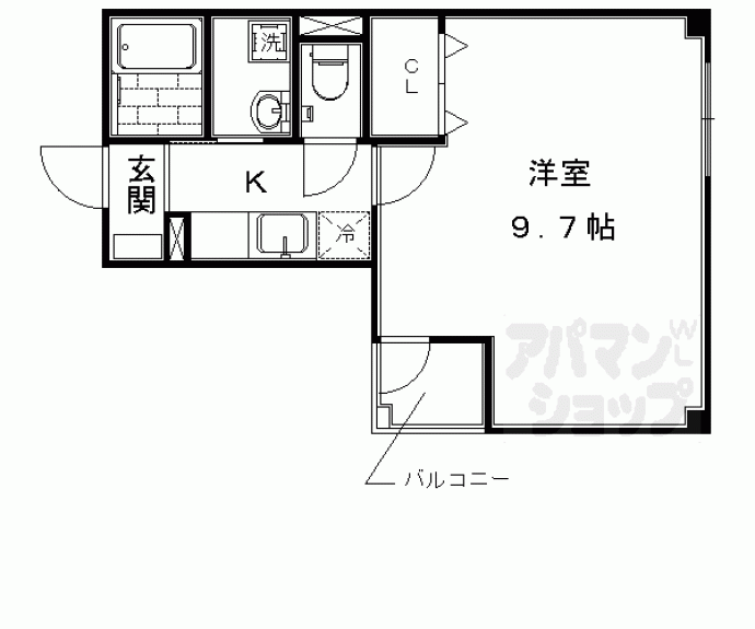 【サニータウン】間取