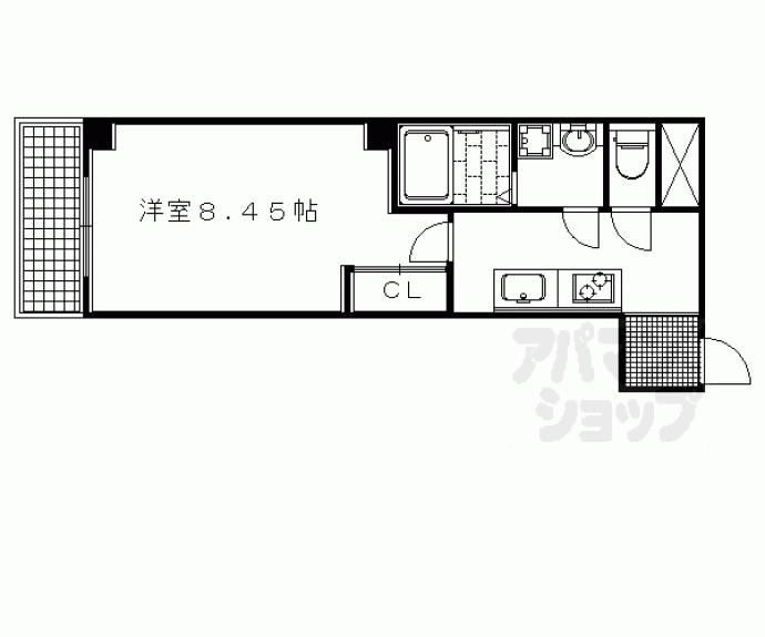 【グランシティレジデンス京都駅前】間取
