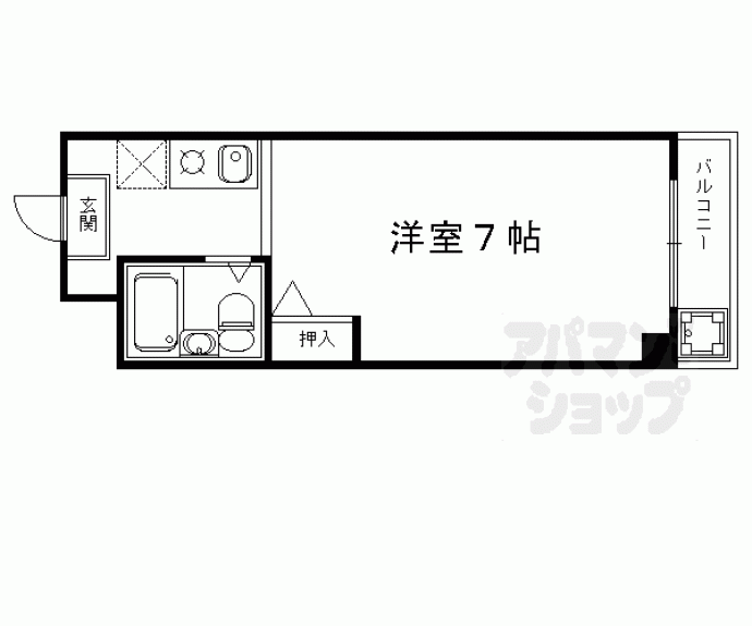 【ブランシェ木下】間取