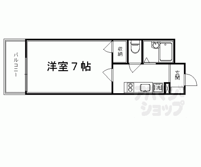 【レオパレス東山山麓】間取