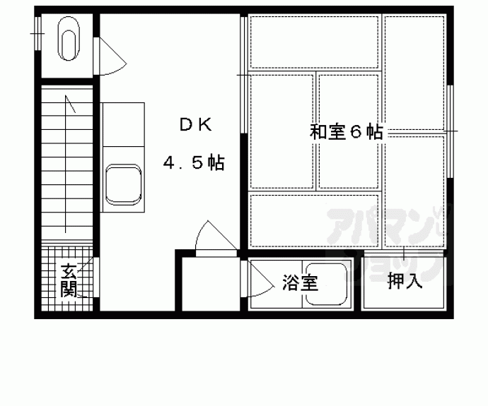 【福美荘】間取