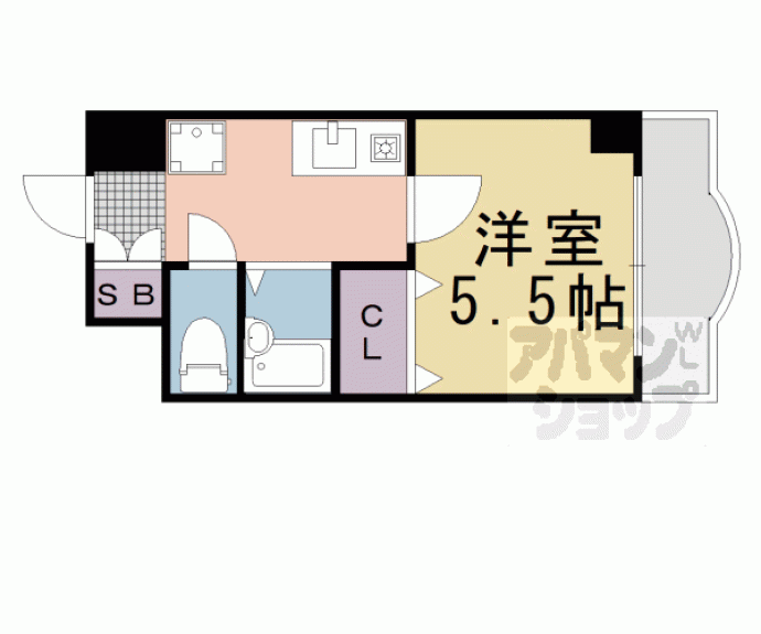 【ＬＡＣＡＳＡ山科】間取