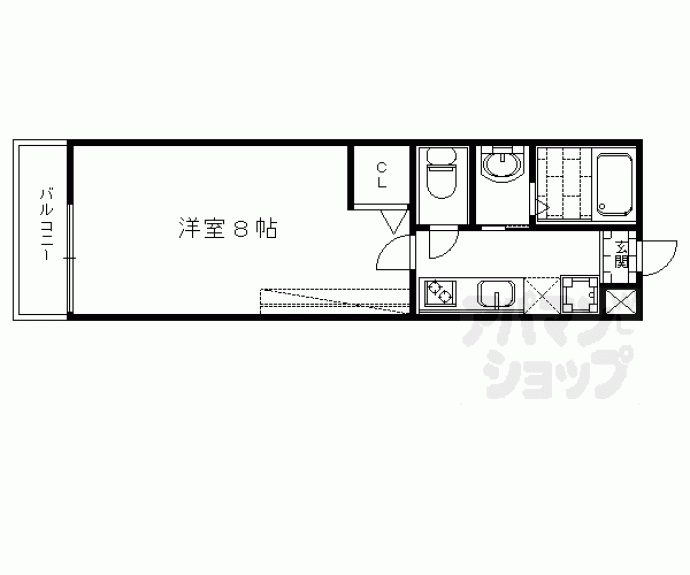 【ウイングウッド東山】間取