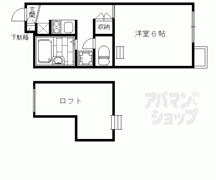 【レオパレスクレスト】間取