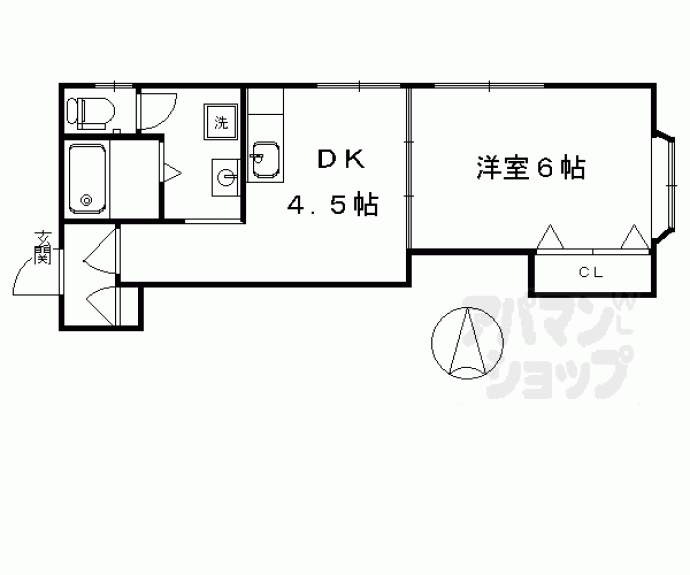 【番匠マンション】間取